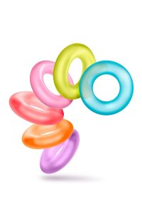 Blush King Of The Ring Cock Ring Set 6-Pack