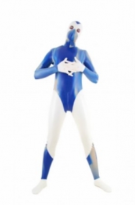 Custom Made Latex Catsuit Antarctica with Hood