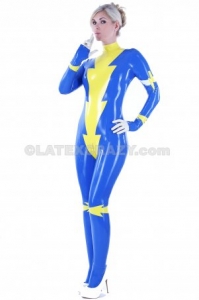 Custom Latex Catsuit Flash for Cosplay Lovers