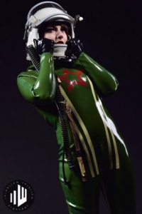 Heavy Rubber Catsuit with optional helmet tailor made