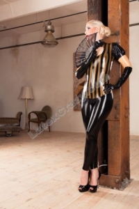 Latex Catsuit Miss Sophie - Tailored Elegance Latex Catsuit Miss Sophie - Tailored Elegance