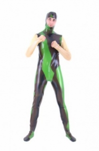 Latex Catsuit Stealth in Camouflage