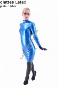 latex dress made of Radical Rubber or FourD