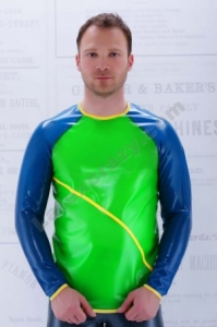 Latex Raglan Longsleeve Howie in more than 100 colors