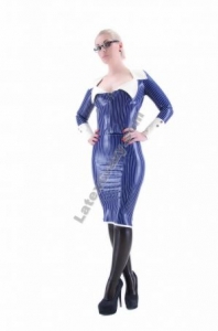 Latex Skirt Faye - Textured Rubber
