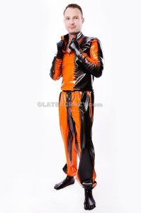 Latex Jogging Sport Pant with effect for the gym