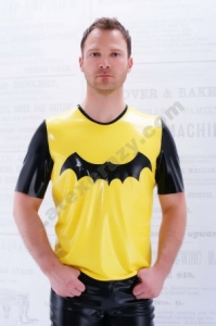 Unique Latex T-Shirt Bat with Custom Fit