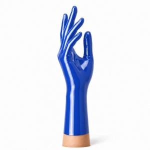 Short Royal Blue Latex Gloves | RubberBasic Short Royal Blue Latex Gloves | RubberBasic