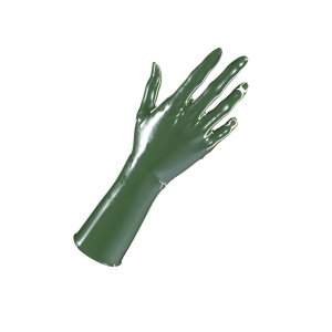 Uniqdsn Latex Gloves � Olive Military, Short
