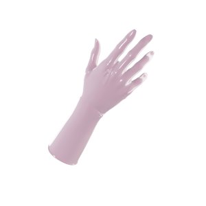 Uniqdsn Latex Gloves Short – Dolly Pink Uniqdsn Latex Gloves Short – Dolly Pink