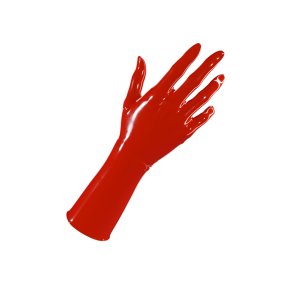 Latex Gloves Short Medical Red � Uniqdsn