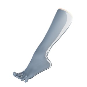 Uniqdsn Latex Toe Socks Knee-High � Slate Grey