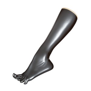 Uniqdsn Toe Socks � Metallic Pewter, Knee-High