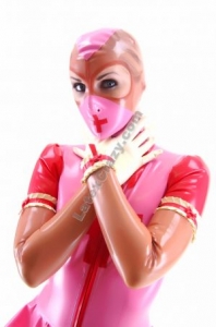 latex mask Candy Nurse chlorinated and made-to-measure